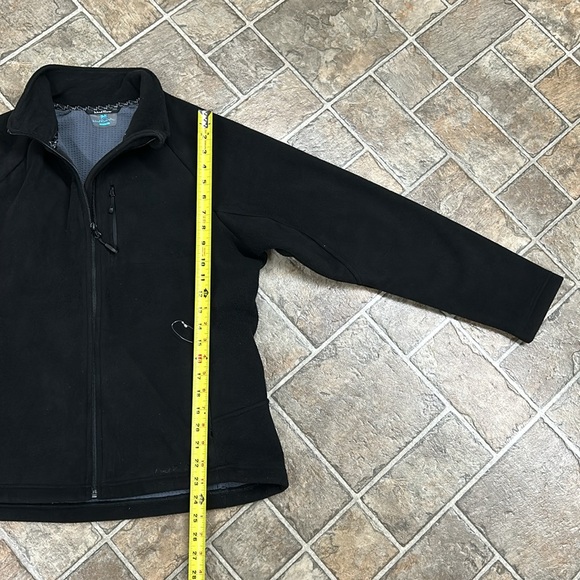 WindRiver Heavyweight Fleece BNWT Full Zip, Side and Chest Zip Pockets Black - Picture 9 of 11